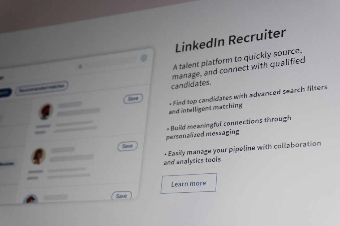 Linkedin recruiter talent platform interface