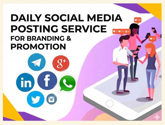 Social Media Posting Service for Branding & Promotion